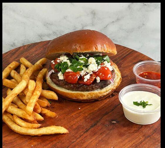 Feta Fusion Burger 